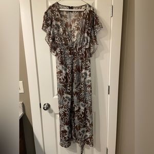 EXPRESS Brown Dress Robe